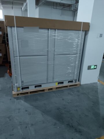 80kW VRF outdoor units in TX warehouse