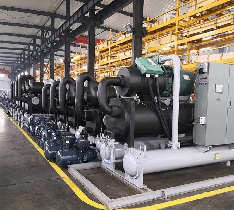 Water-Cooled Screw Chiller — detail