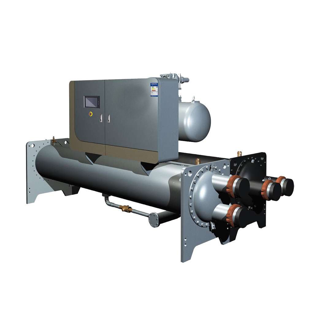 Water cooled screw chiller